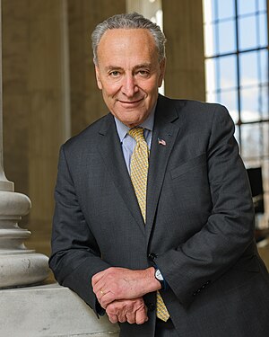 Chuck Schumer, official Senate portrait