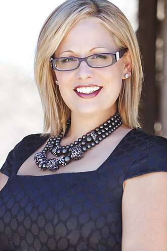 Kyrsten Sinema, official Senate portrait
