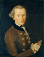 Portrait of Immanuel Kant, the Prussian philosopher (1724–1804).